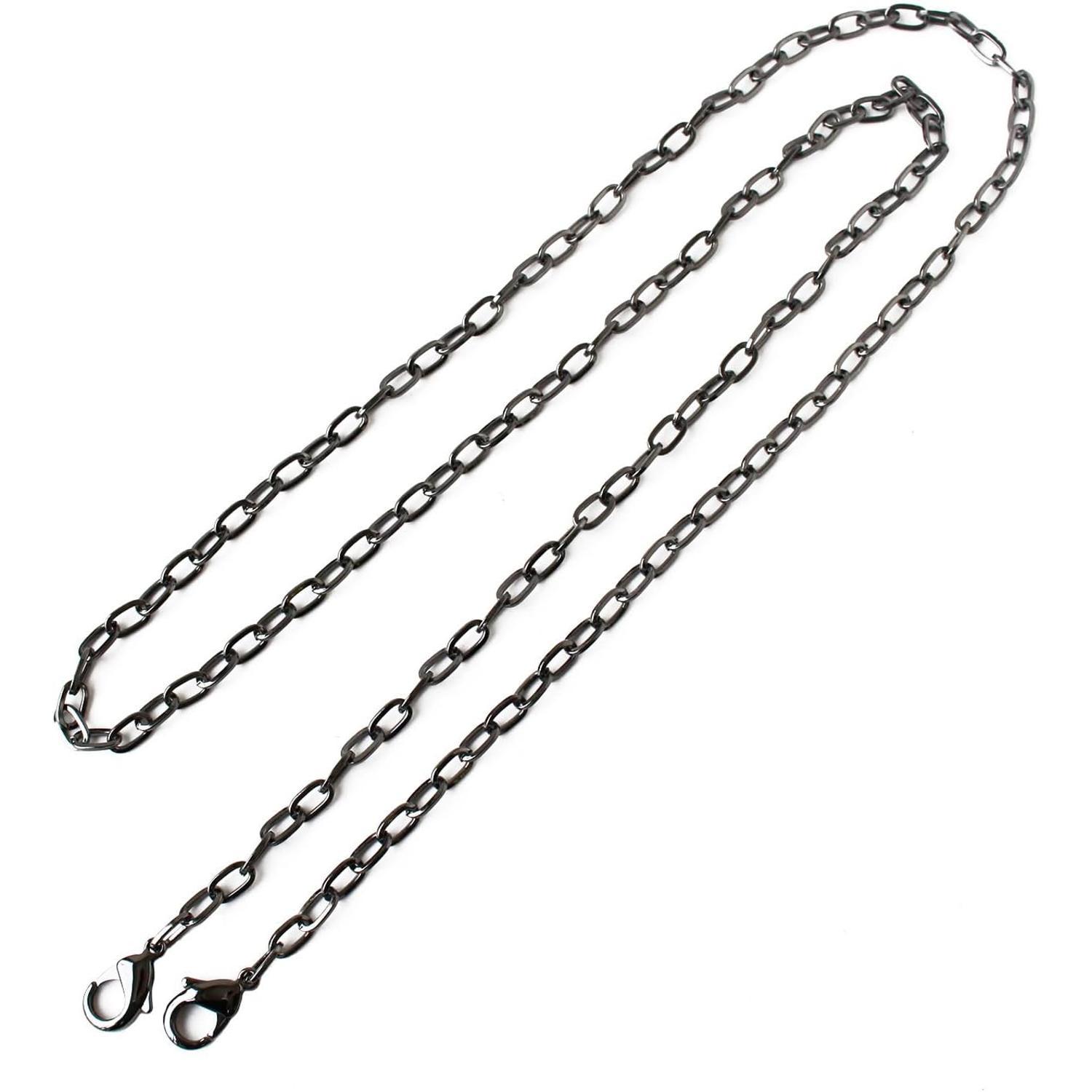 Nippon Chuko Chain Shoulder Strap 120cm Black Nickel/Antique Finish TYC3101-BN