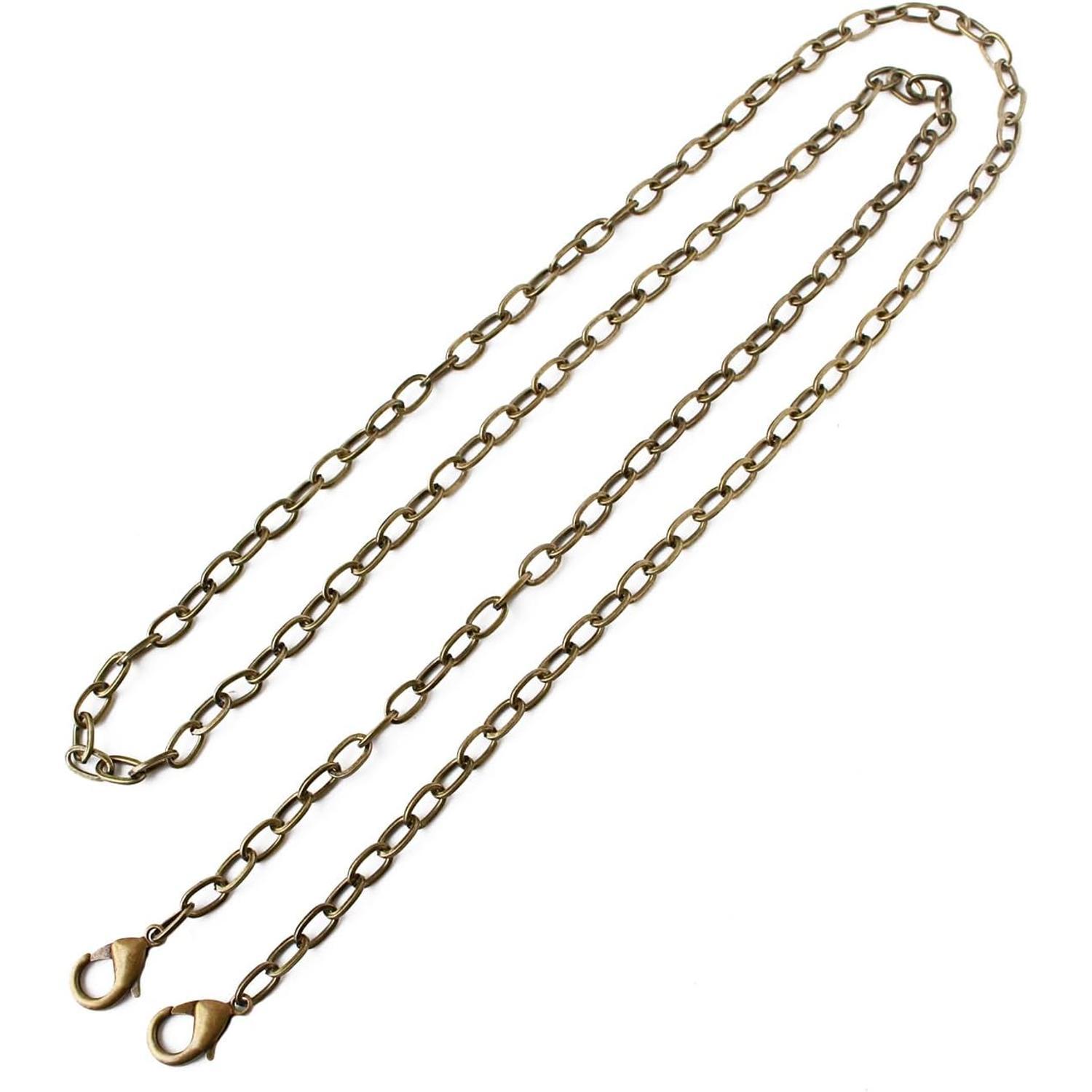 Nippon Chuko Chain Shoulder Strap 120cm Antique Gold TYC3101-AG