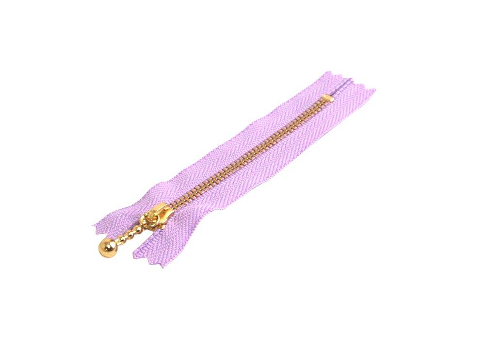 Y.K.K. Snap Fastener 16cm 10-Pack Lavender 3G16-068