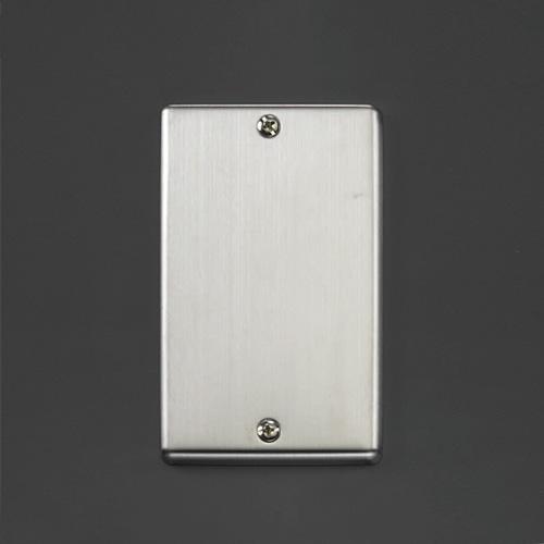 [1-piece] Cover Plate (Square Type, Stainless Steel)