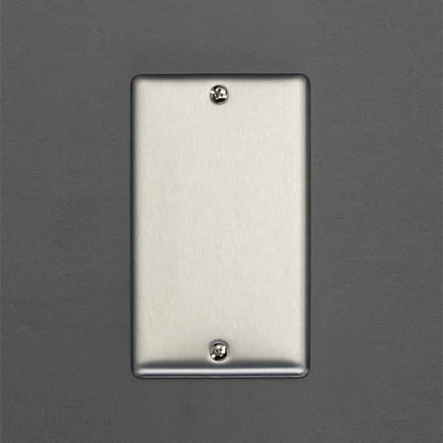 Metal Cover Plate (Square / Single Row)