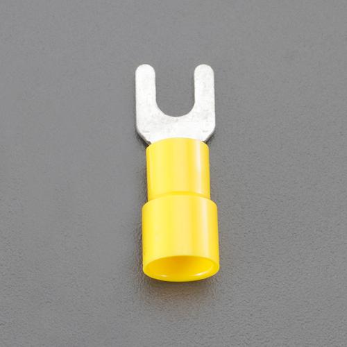5.5Y-4 [Y-Shaped] Insulated Crimp Terminals (Yellow / 5 pcs)
