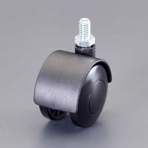 50mm Casters (Twin Wheels / Cleaning Function / U3 / 8x16 Threads)