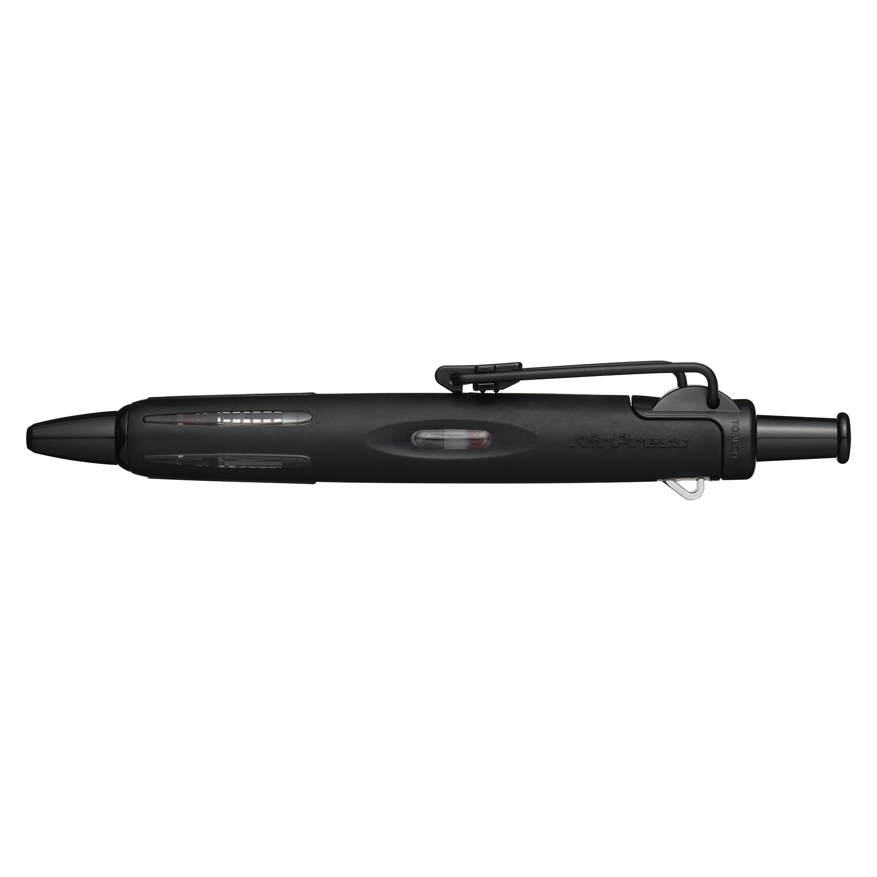 ESCO 0.7mm Ballpoint Pen, Pressure-Activated (Black/Full Black) EA765MG-1