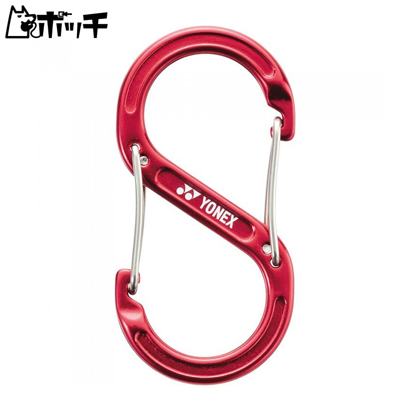 YONEX Tennis Badminton Accessories Carabiner Shine Red AC503