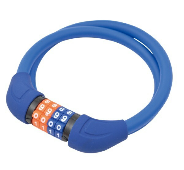 Small Adjustable Dial Wire Lock JC-059W NE Navy