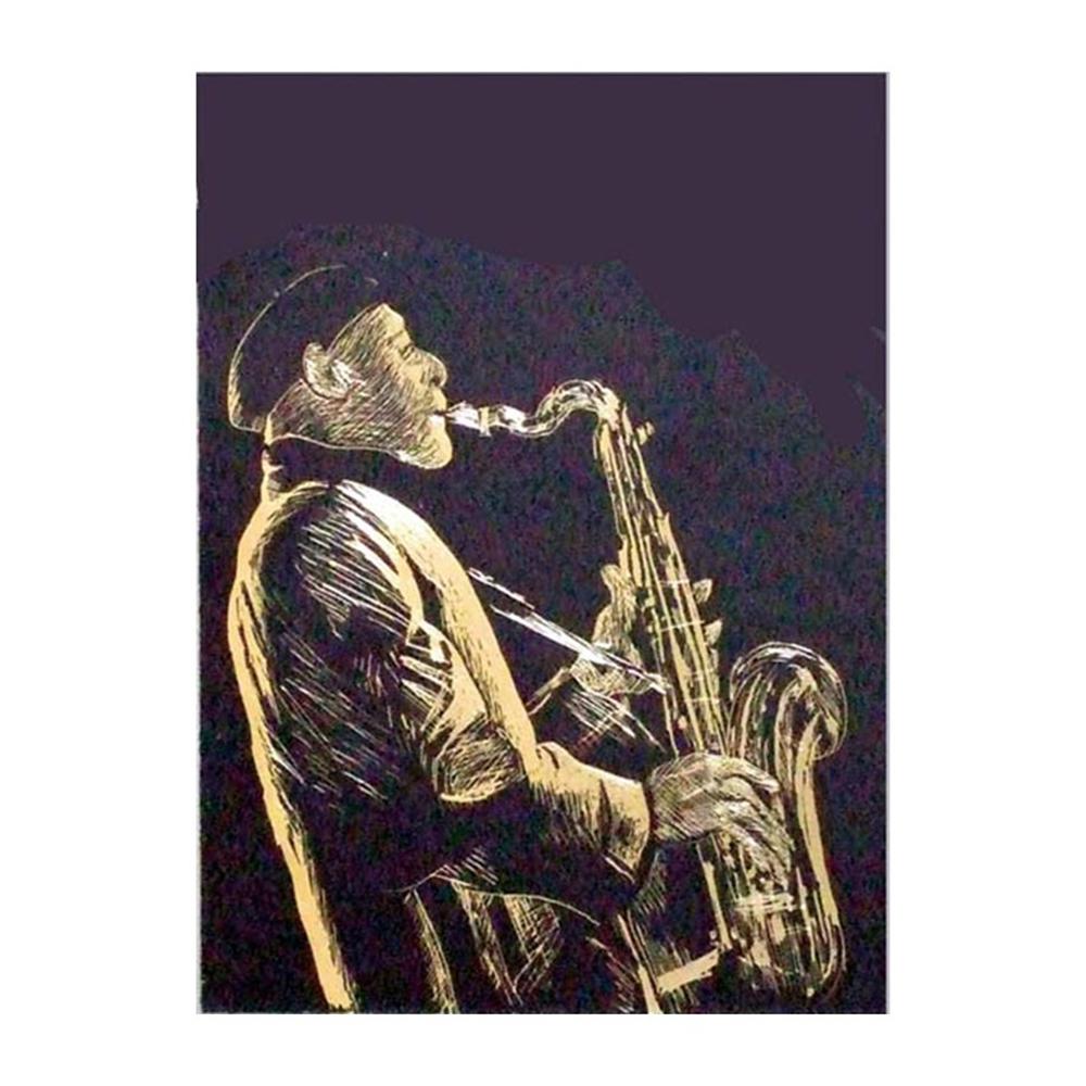 Metal Scratch Board, Brass, 3 Sizes Available