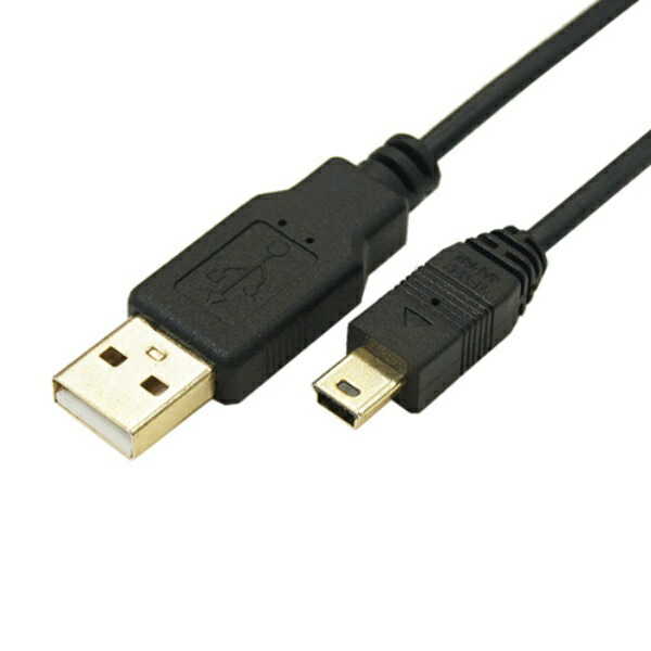 Conversion Master Ultra-Thin USB Cable A Male to Mini Male 1.8m USB2A-M5/CA180