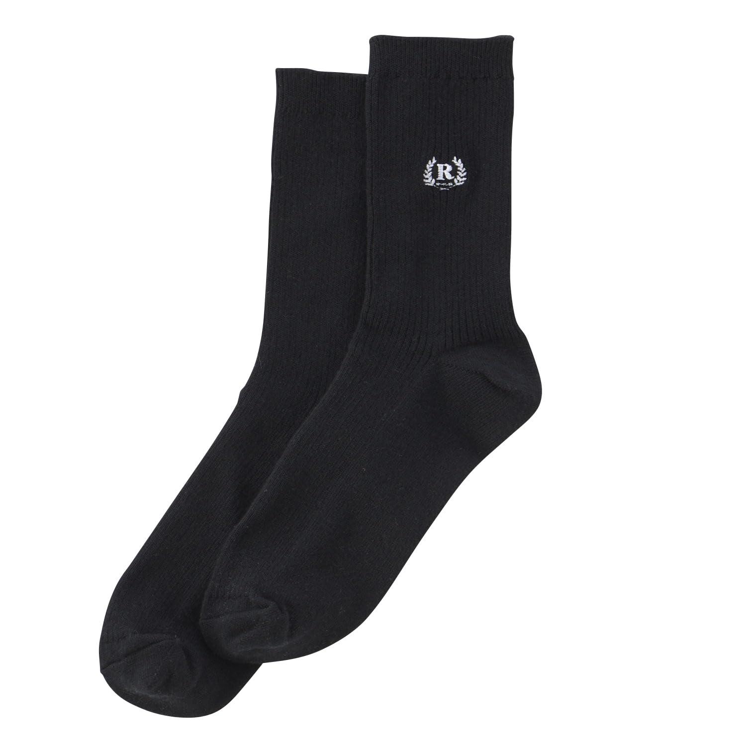 [Repipi Armario] Socks School Socks 13cm Length Girls 142840 BK F