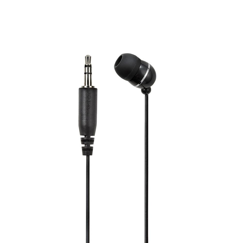 ELPA Digital Terrestrial TV Earphones 3m RE-STK03(BK)