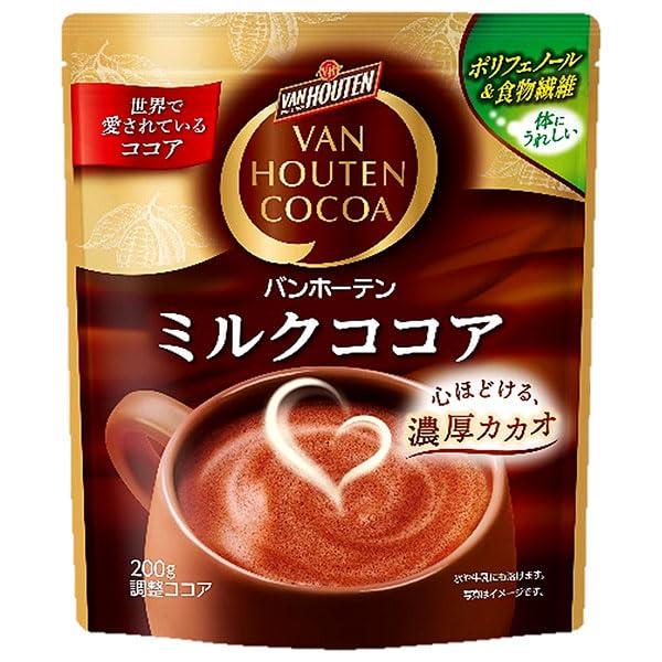 Kataoka Bussan Van Houten Milk Cocoa 200g 1 bag