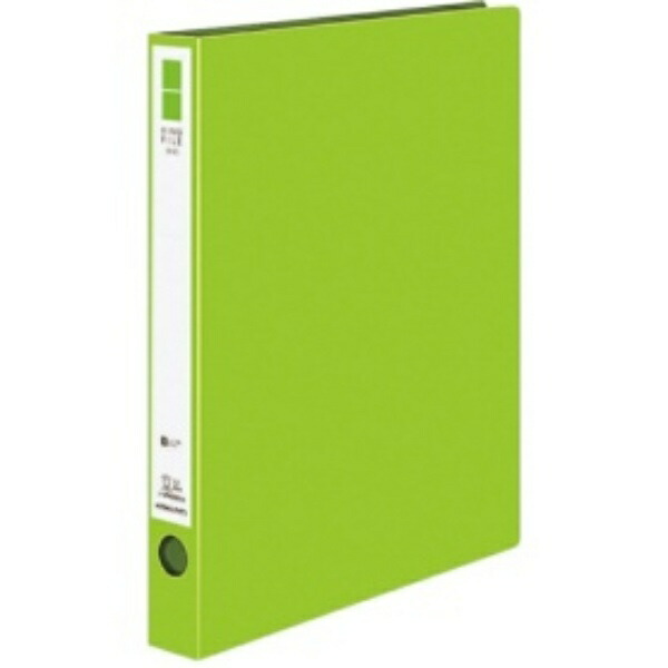 KOKUYO File Ring Binder ER R-PP Cover A4 Vertical 2-Hole Yellow-Green FU-UR430NYG