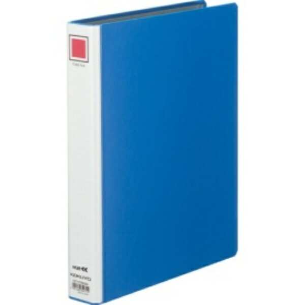 KOKUYO File Tube File K2 Double-Opening A4 Vertical 300-Sheet Capacity 2-Hole Blue K2-F-ETB630B