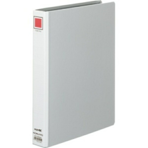 KOKUYO File Tube File K2 Double-Opening A4 Vertical 300-Sheet Capacity 2-Hole Silver K2-F-ETB630C