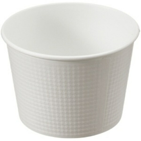 Sunup Embossed Food Bowl 20-Pack Takeout Container Embossed Takeaway Paper Bowl (435ml 20-Pack White)