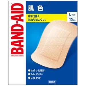 BAND-AID® First Aid Bandage Skin-Tone Type L Size 10 Count
