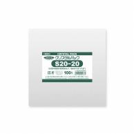 Shimojima Heiko Clear OPP Bags Crystal Pack 20×20cm 100 Sheets S20-20 006738800