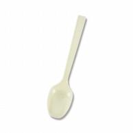 Shimojima Heiko Spoon Plastic Ivory 16cm Single 100 Pieces 004513002