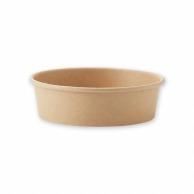 Shimojima HEIKO Unbleached Food Cup Shallow 500ml 004500009 1 Bag (25 pcs)