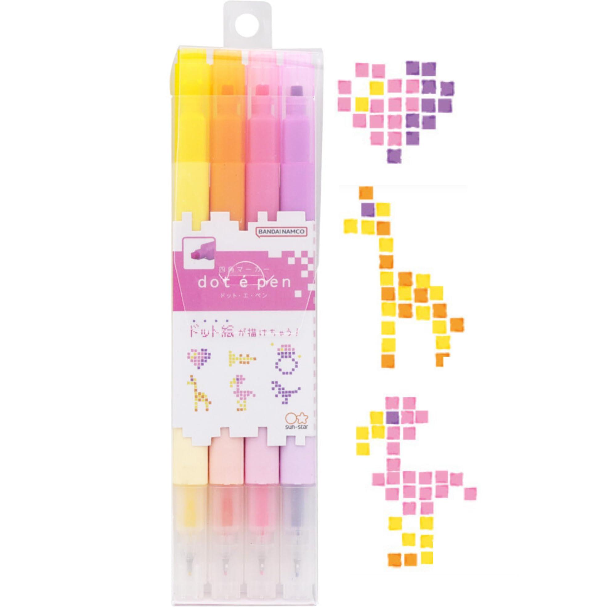 SUN-STAR Water-Based Pen Marker Dot & Pen A Pattern S4541782