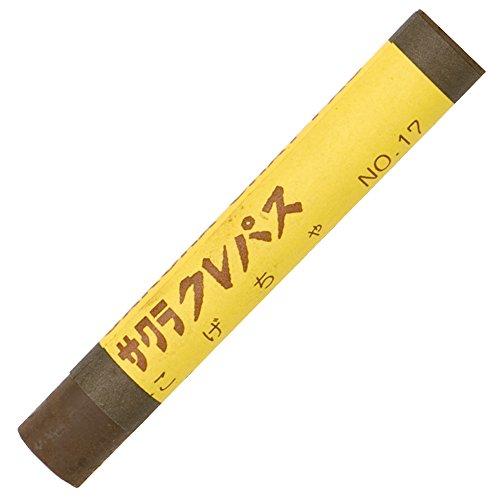 Sakura Cray-Pas Cray-Pas Solid Color Dark Brown [10-Pack] LPバラ#17 Kogechya 00031511