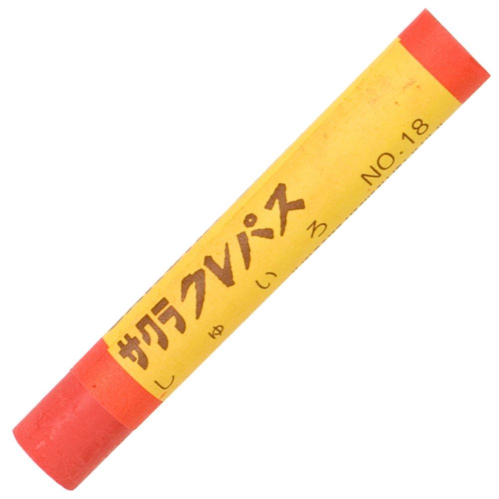 Sakura Cray-Pas Cray-Pas Single Color Vermilion [10-Pack] LPバラ#18 Shuiro 00031512