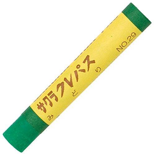 Sakura Cray-Pas Cray-Pas Single Color Green [10-Pack] LPバラ#29 Midori 00031517