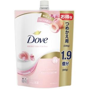 Unilever Dove Body Wash Peach & Sweet Pea Refill 640g 1 unit