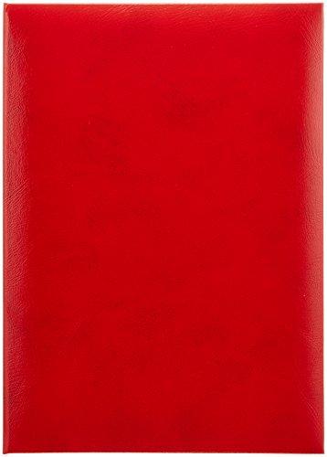 Nakabayashi Certificate File, Award Holder, Foldable, Vinyl Cloth, A4 Size, Red FSL-A4R
