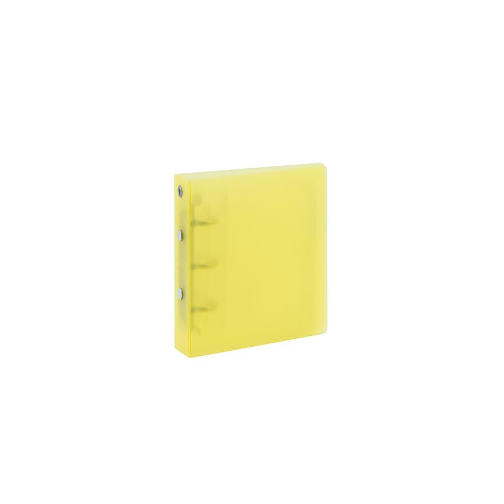 Nakabayashi [my Pick] Trading Card Binder Mini Size/3-Hole/15P 30-Sheet Capacity Yellow MP-CBM7070-Y