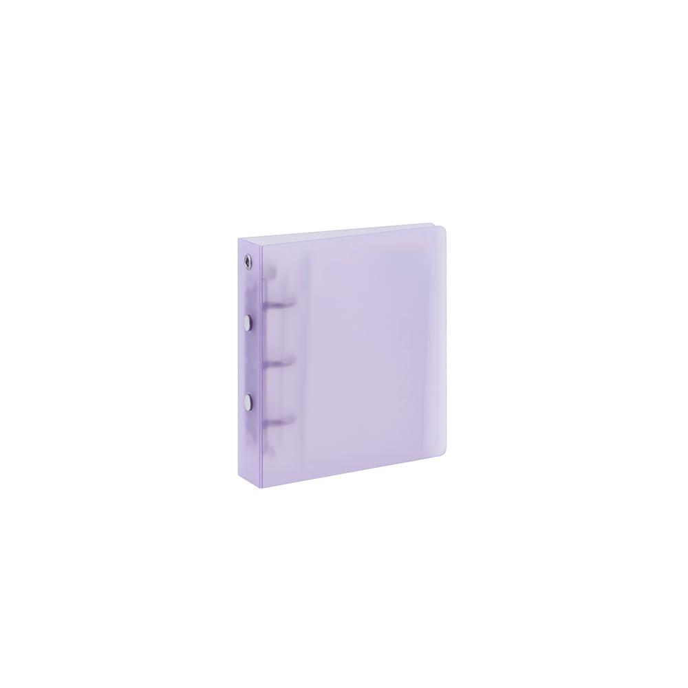 Nakabayashi [my Pick] Trading Card Binder Mini Size/3-Hole/15P 30-Sheet Capacity Violet MP-CBM7070-V