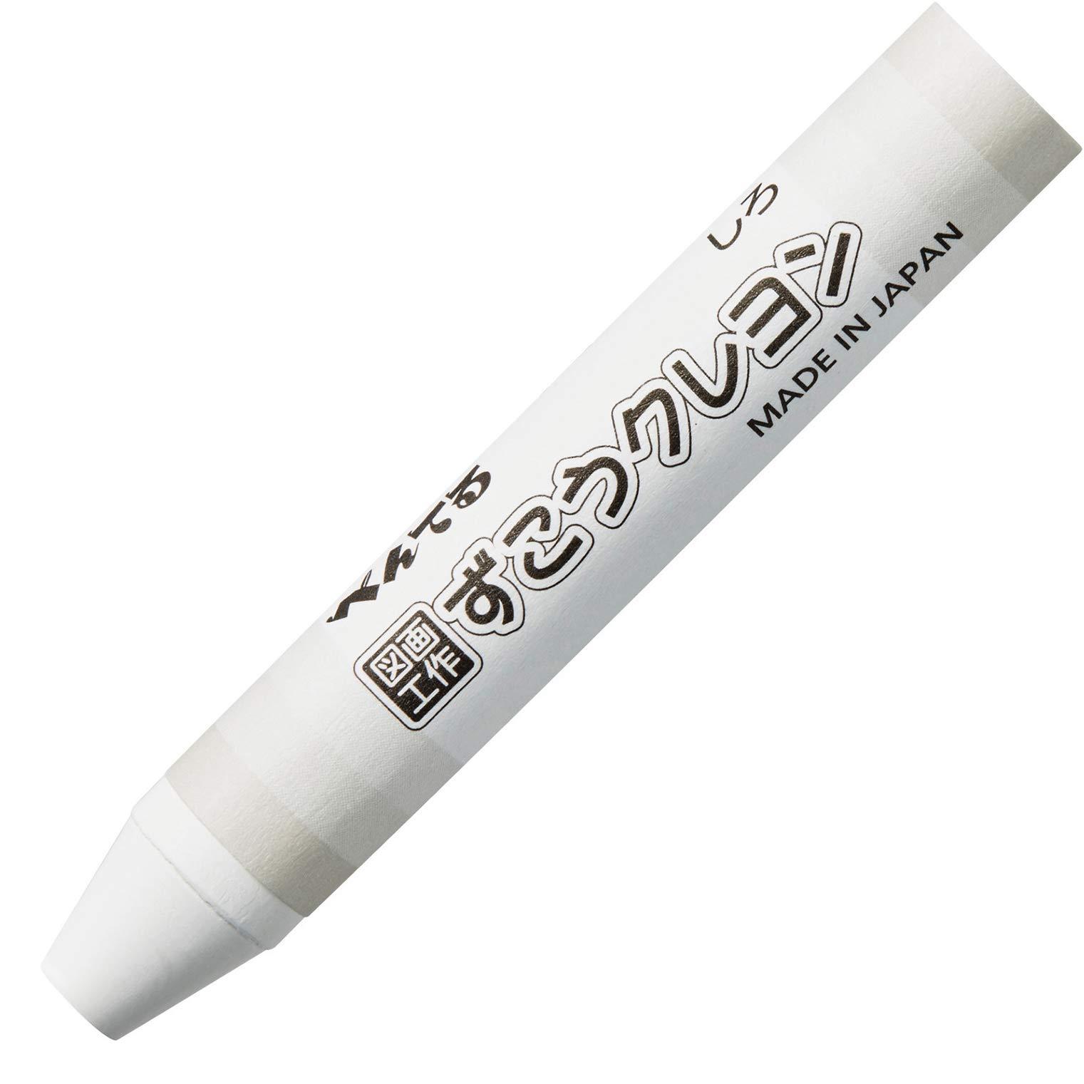 Pentel Crayon Zukou PTCG-T29 10-Pack White