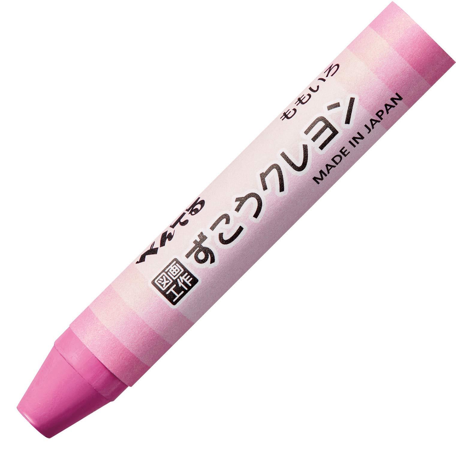 Pentel Crayon Zukou PTCG-T15 10-Pack Set Peach