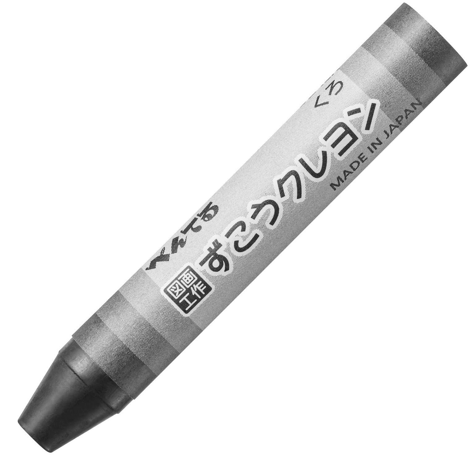 Pentel Crayon Zukou PTCG-T28 10-Pack Set Black