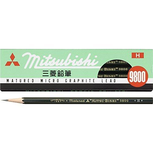 Mitsubishi Pencil Pencil 9800 H 1 Dozen K9800H