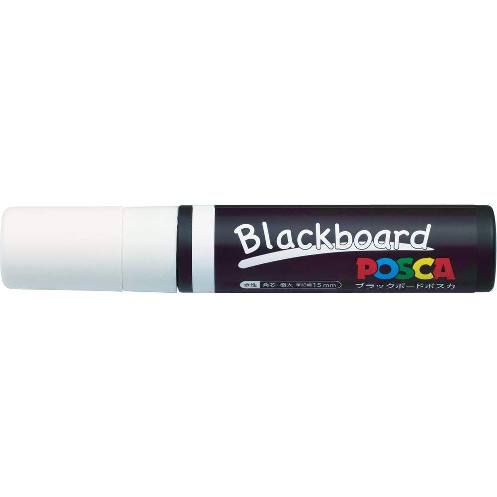 Mitsubishi Pencil Water-Based Pen Blackboard Posca Extra-Thick PCE50017K1P.1 White