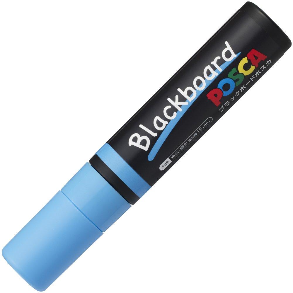 Mitsubishi Pencil Water-Based Pen Blackboard Posca Extra-Thick PCE50017K1P.8 Light Blue
