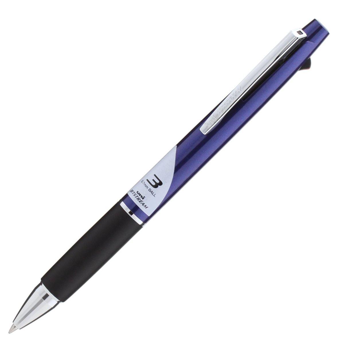 Mitsubishi Pencil 3-Color Ballpoint Pen Jetstream 0.7 Navy Easy to Write SXE380007.9