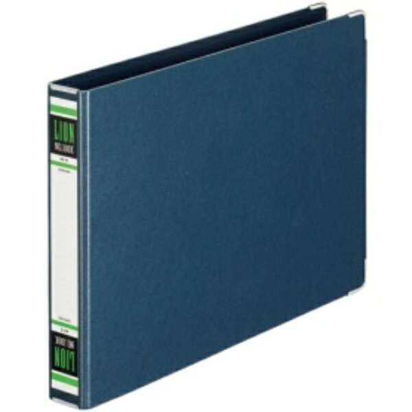 Lion Office Supplies File Spring-loaded A4E No.100K-A4E Navy