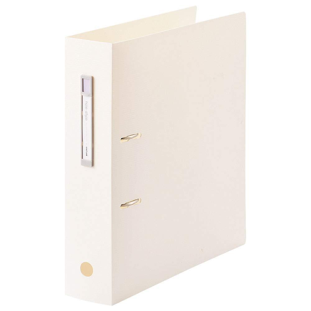 Rihitorabu Ring Binder AZ File A4S 2-Hole White F7687-0