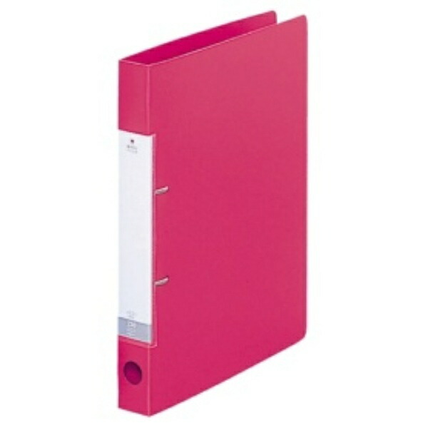 Rihitorabu Ring Binder 2-Hole D-Type A4 Red G2220-3