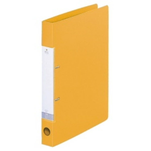 Rihitorabu Ring Binder 2-Hole D-Type A4 Yellow G2220-5