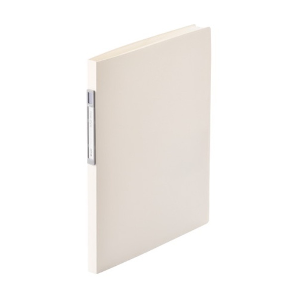 Rihitorabu File Clear Book A4 Open Type 16-Pocket White N7675-0