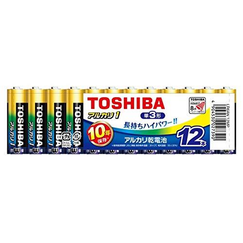 Alkaline Dry Cell Batteries Alkaline 1 AA Size 12-Pack