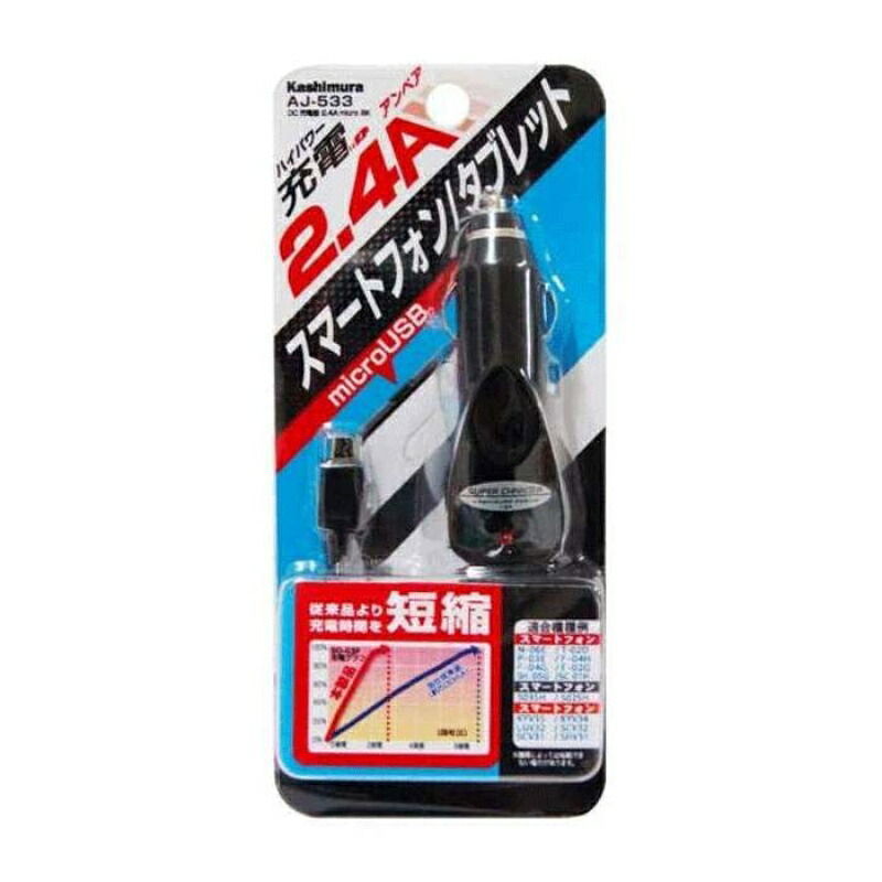 Kashimura DC Charger 2.4A AJ-533