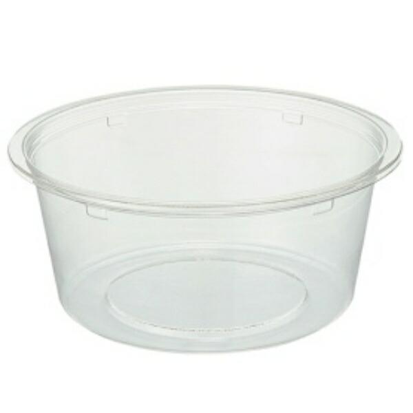 Transparent Plastic Container 430ml Body 50 Pieces PC-430MB