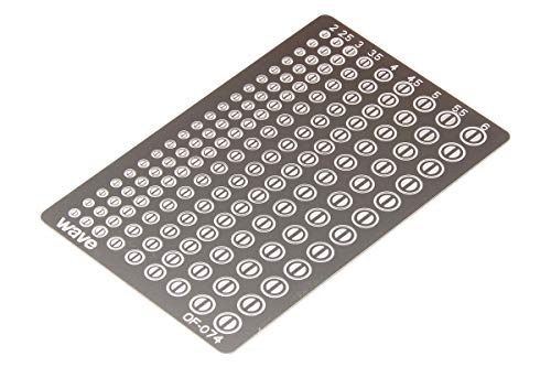 Wave Finish Products Series Basic Etching Round 4 Plastic Model Parts OF-074