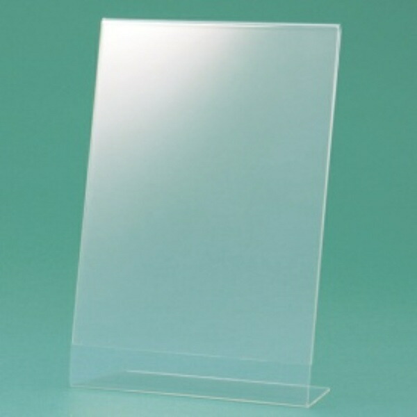 Single-sided Sign Holder (L-Shaped) B5 Vertical Ref.47601