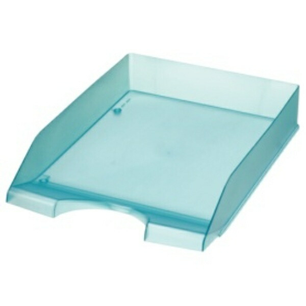 Letter Tray Vertical Clear Blue・LT-500BL