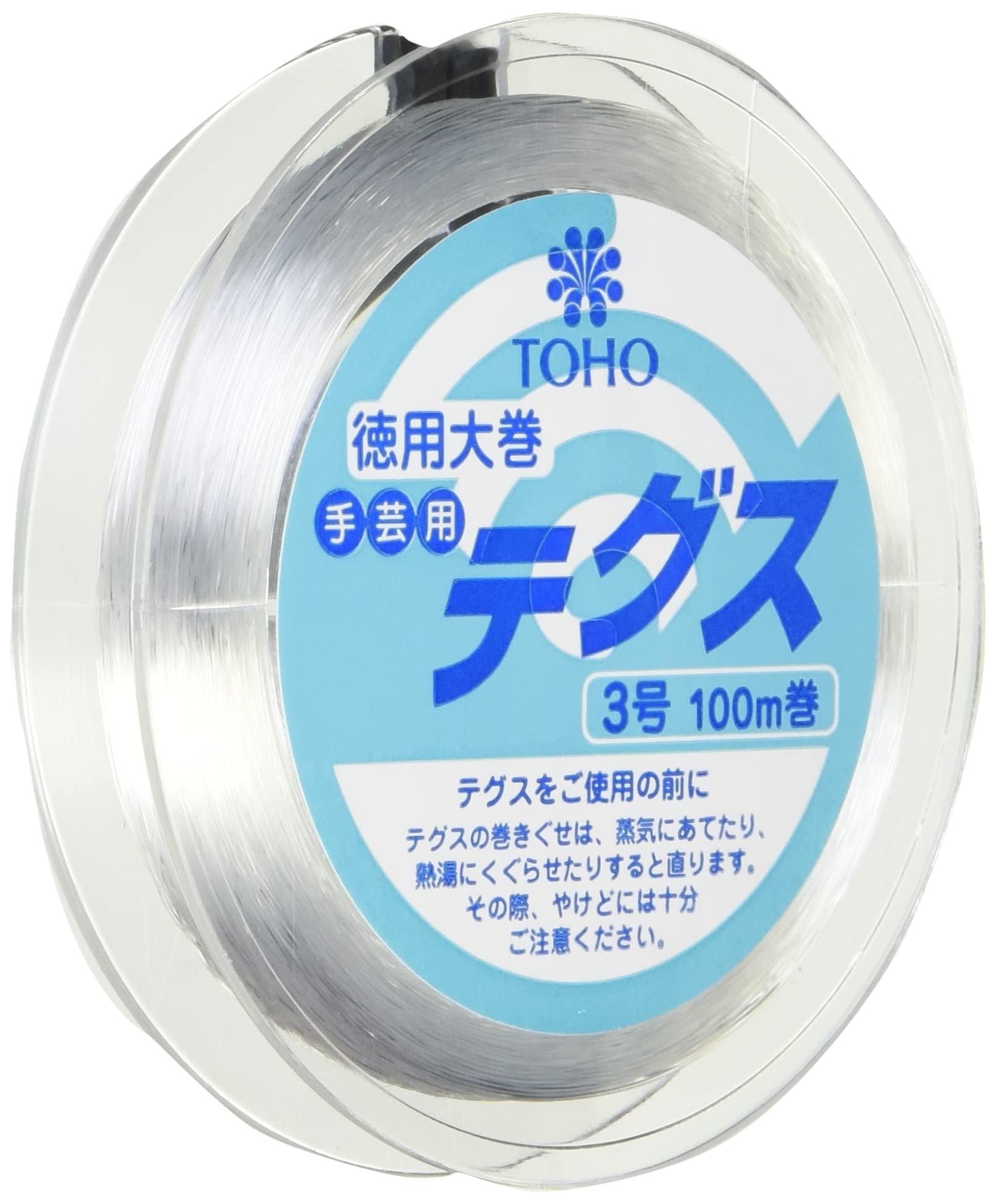 TOHO Fishing Line Approx. 0.29mm Thickness × Approx. 100m Spool Size 3 Ski 6-100-3